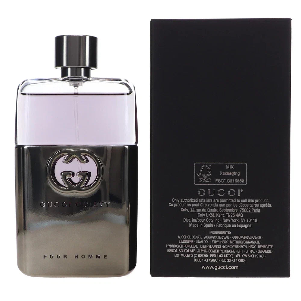 Gucci Guilty Pour Homme Eau de Toilette for Men – 3.0 oz / 90 ml