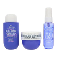 Sol de Janeiro Delicia Drench Jet Set – Travel Size Deep Moisturizing Body Care Collection