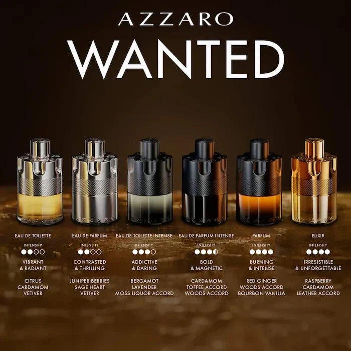 Azzaro Forever Wanted Elixir Eau de Parfum for Men – 3.4 oz / 100 ml