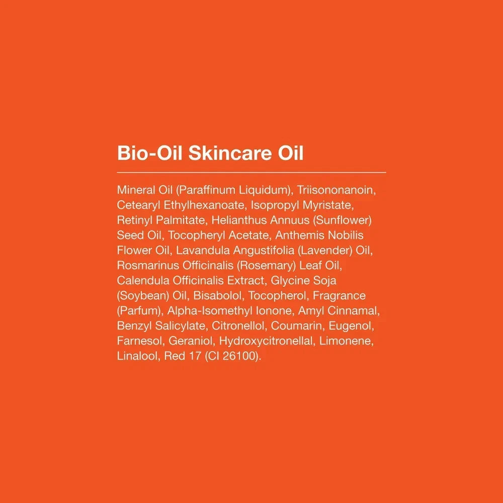 Bio-Oil Skincare Body Oil Serum – For Scars, Stretch Marks & Skin Hydration | Face & Body