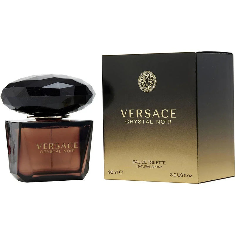 Versace Crystal Noir Eau de Toilette for Women – 3.0 oz / 90 ml