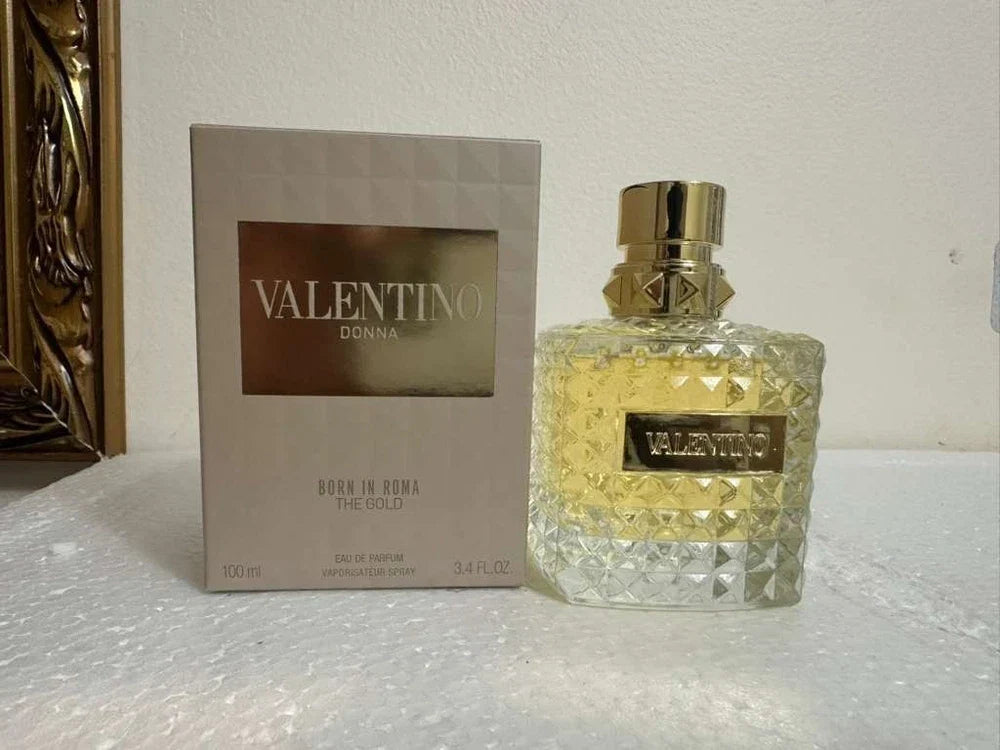 Valentino Born In Roma The Gold Donna Eau de Parfum for Women – 3.4 oz / 100 ml | New & Sealed