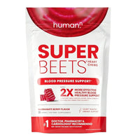 HumanN SuperBeets Heart Chews – Beet Root Energy 60ct