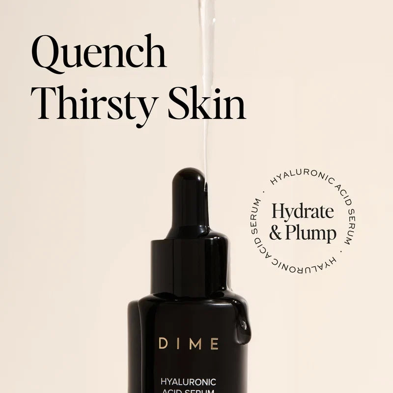 DIME Hyaluronic Acid Serum | Hydrating & Plumping Face Serum 30ml
